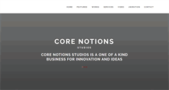 Desktop Screenshot of corenotions.com